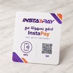 InstaPay Payment Card – NFC & QR ⚡
