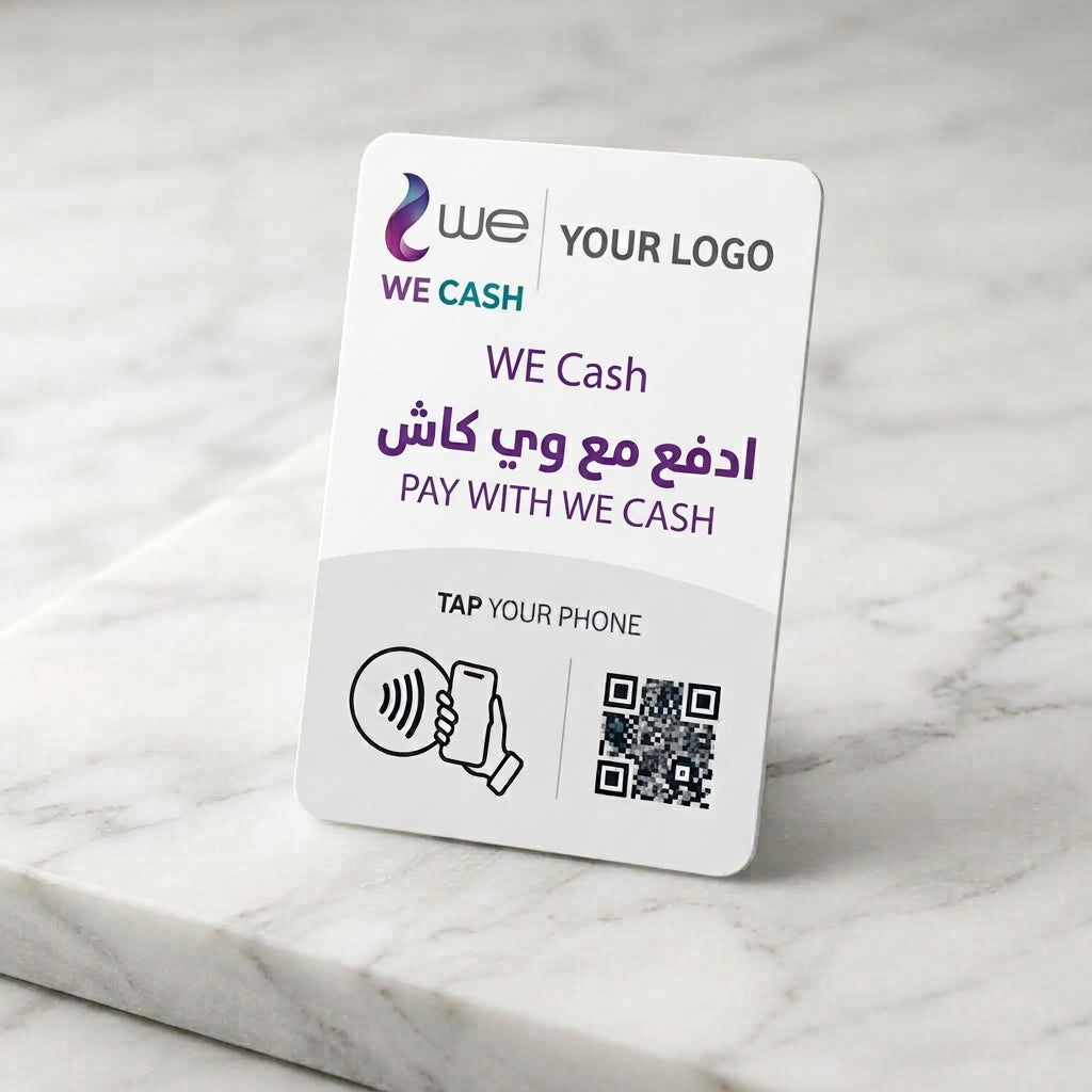 Smart Cash Payment Card – NFC & QR