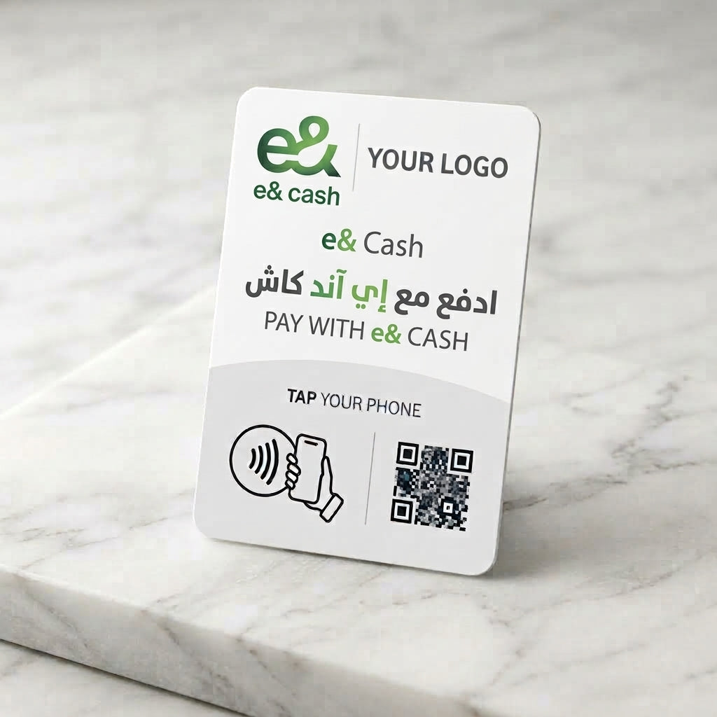 Smart Cash Payment Card – NFC & QR